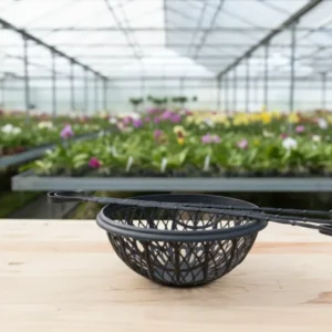 Alternative view of Set of 10 – Hanging Orchid Pot (with Hanging Threads & Hook)