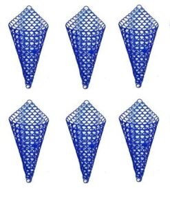 Set of 10 Cone Net Planter (Blue)
