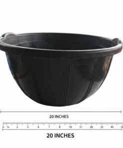 Alternative view of Set of 5 Extra Large Lotus Bowls (20" x 10")