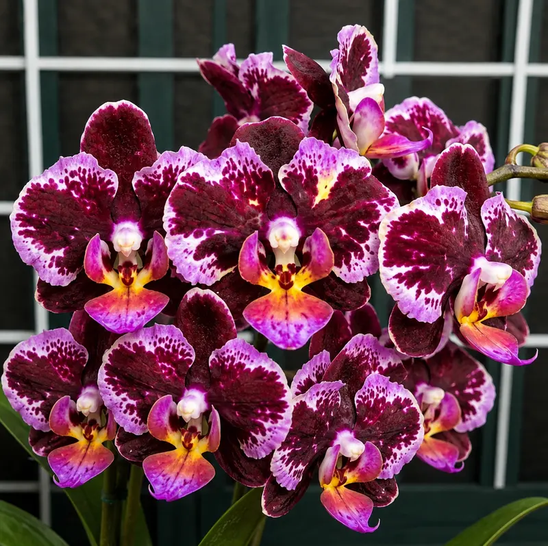 Phalaenopsis Nocturne Blaze Blooming Size