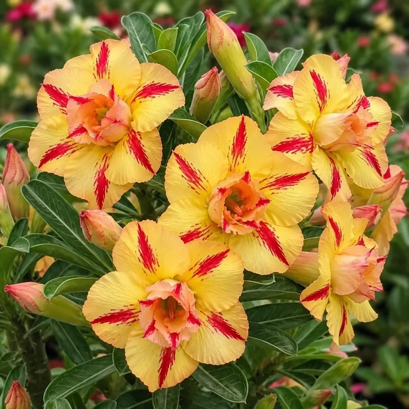 Adenium Sunset Streak (PPA58)