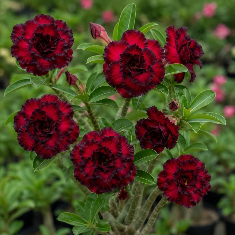 Adenium Black Ruby Rose (PPA113)