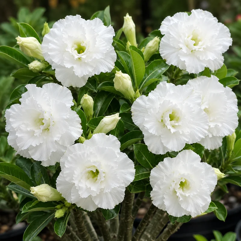 Adenium Snow Ruffles PPA123