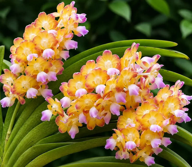 Vanda Wuttipanaara Maanoonyaa Yellow Blooming Size