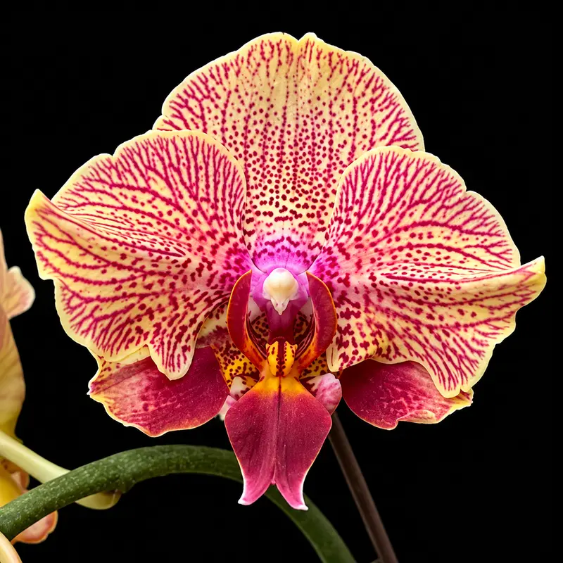 Phalaenopsis Golden Vein Blooming Size