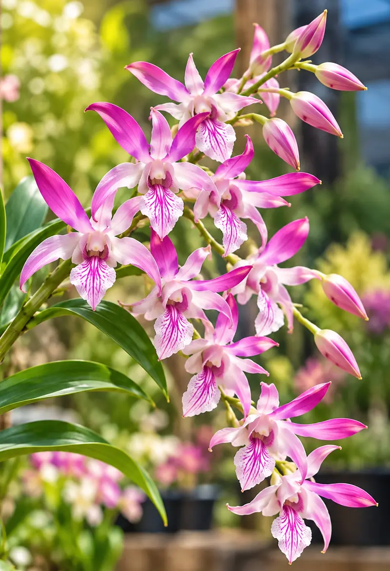 Dendrobium Ceasar Pink 27 Medium Size