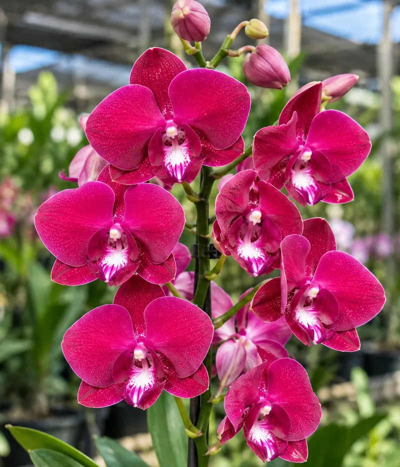 Ready to Flower Size Dendrobium Red Beryl 1061