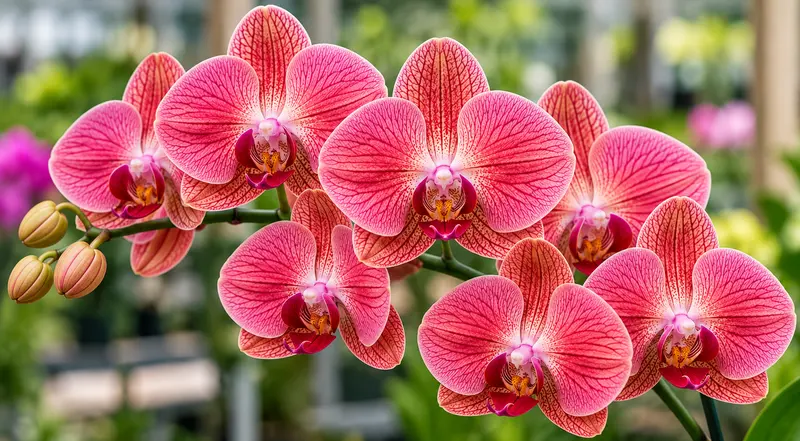Matured Phalaenopsis Love Day with Buds