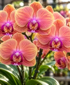 Matured Phalaenopsis Midnight Sun with Buds